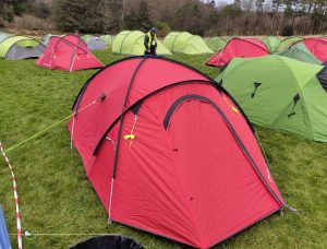 Berghaus Grampian 3 tent in use at a Scout camp