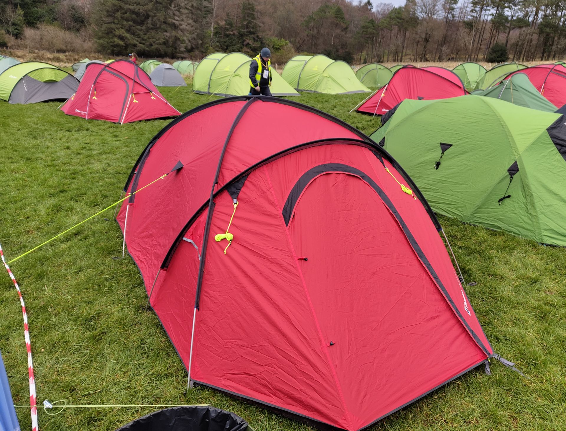 Berghaus Grampian 3 tent in use at a Scout camp