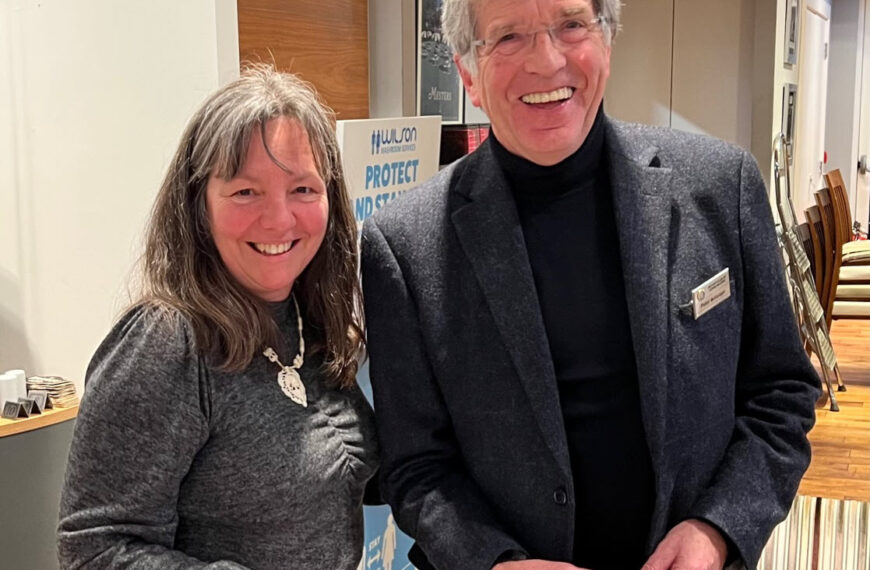 Photo of Lynn Molleson and Peter McGavigan